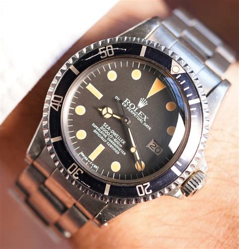 rolex 1665 on wrist|rolex 1665 sea dweller.